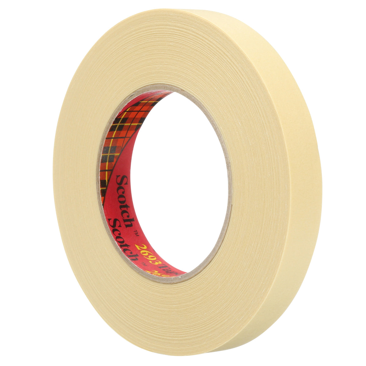 3M 2693 High Performance Masking Tape, Tan