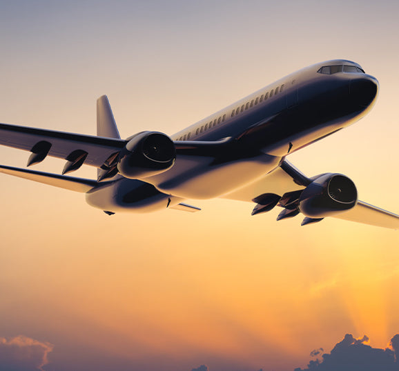 ai-generated image of a medium-sized private business jet
